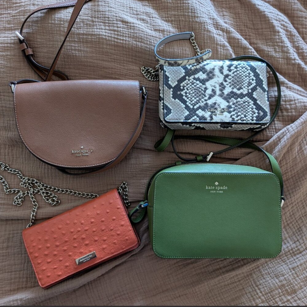 👜 Designer & Statement Bag Bundle – 6 Bags Total – Kate Spade + Aldo